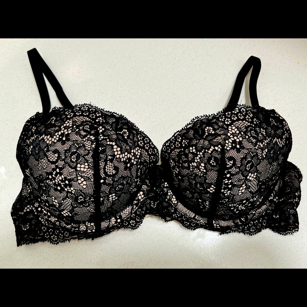 Gilligan &  O’Malley Black Lace Bra